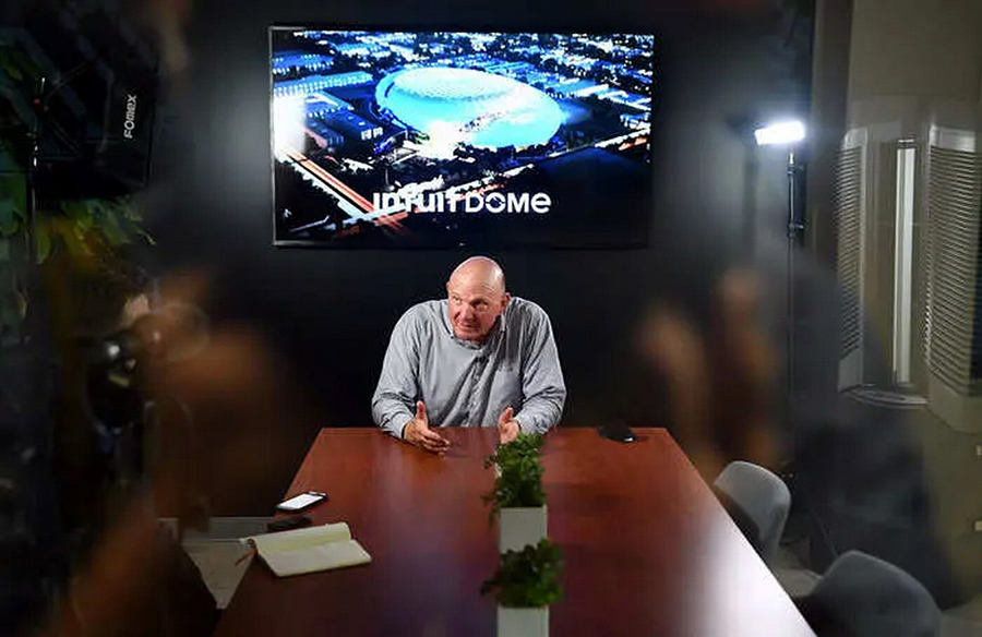 Steve Ballmer's Passion for Lavish Restrooms in the Intuit Dome